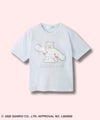 サンリオキャラクターズ シナモロール サガラ刺繍Tシャツ キッズ メール便 対応商品商品サムネイル-2