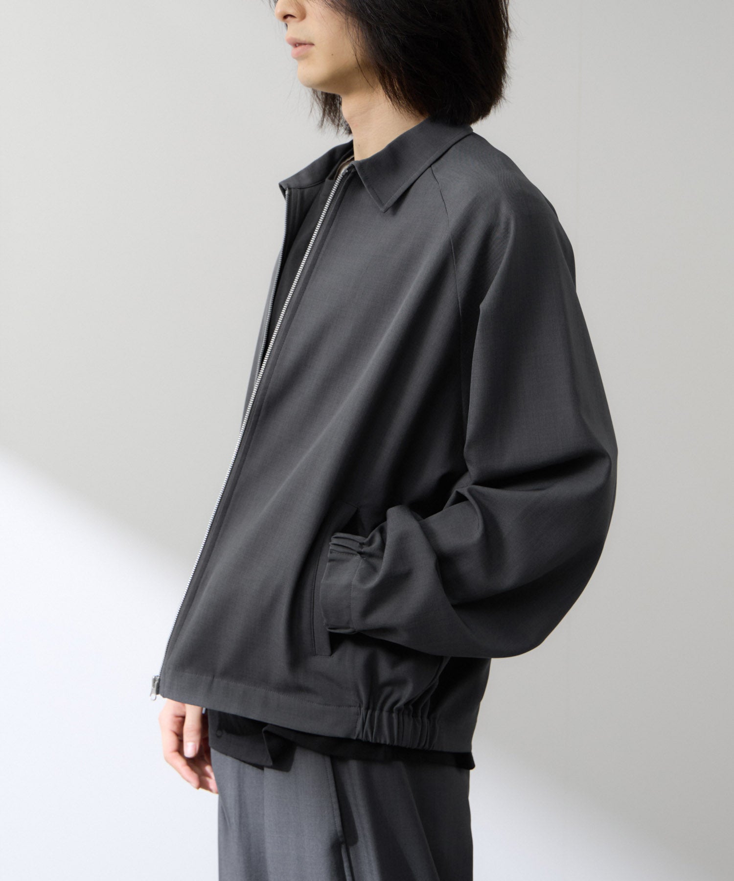 URBAN COLLECTION ポリトロ オーバージップブルゾン メンズ