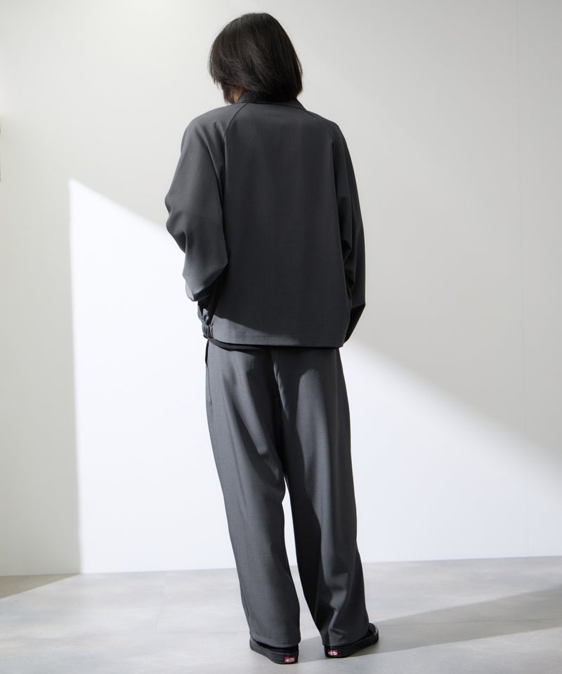 URBAN COLLECTION ポリトロ オーバージップブルゾン メンズ商品画像-7