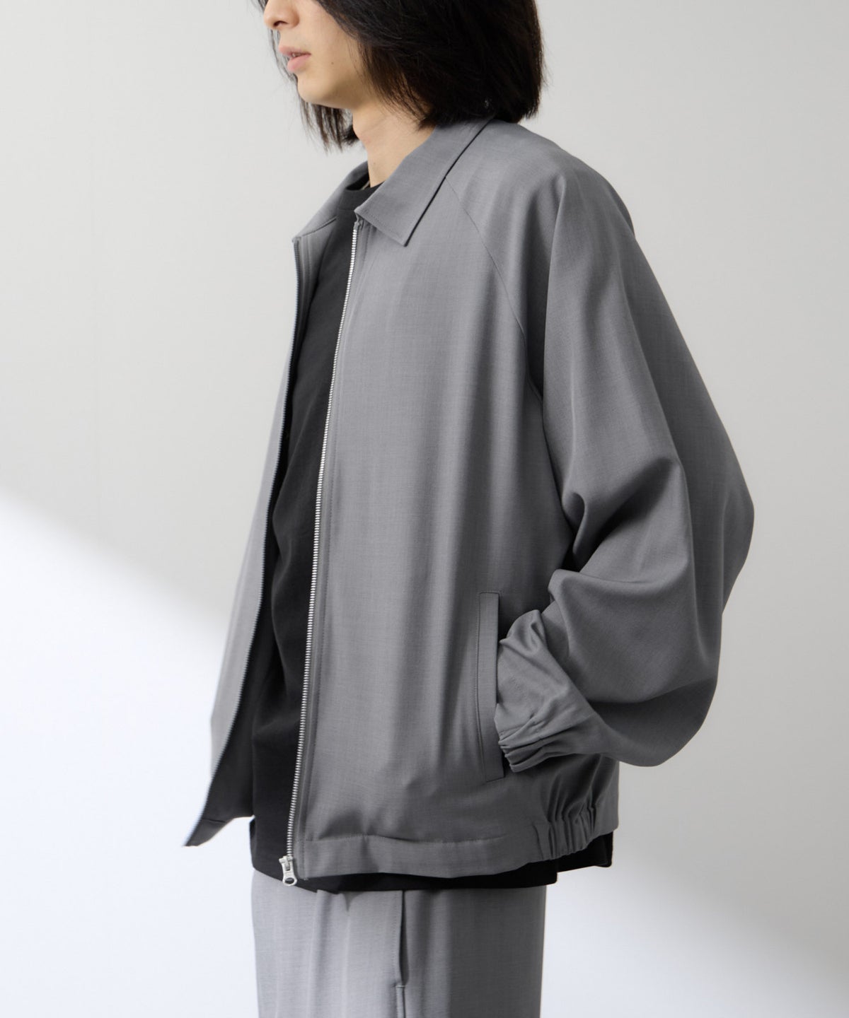 URBAN COLLECTION ポリトロ オーバージップブルゾン メンズ