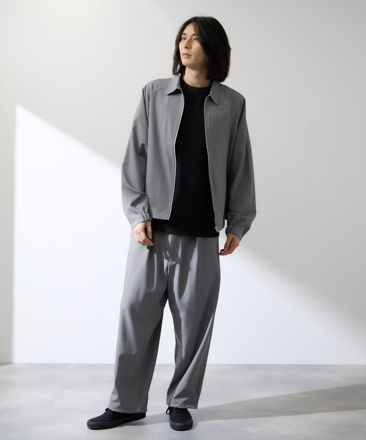 URBAN COLLECTION ポリトロ オーバージップブルゾン メンズ