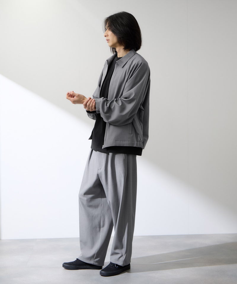 URBAN COLLECTION ポリトロ オーバージップブルゾン メンズ商品画像-11