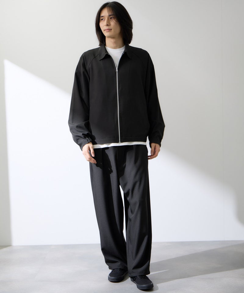 URBAN COLLECTION ポリトロ オーバージップブルゾン メンズ商品画像-14