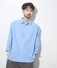 Real Standard ブロード長袖レギュラーシャツ メンズ