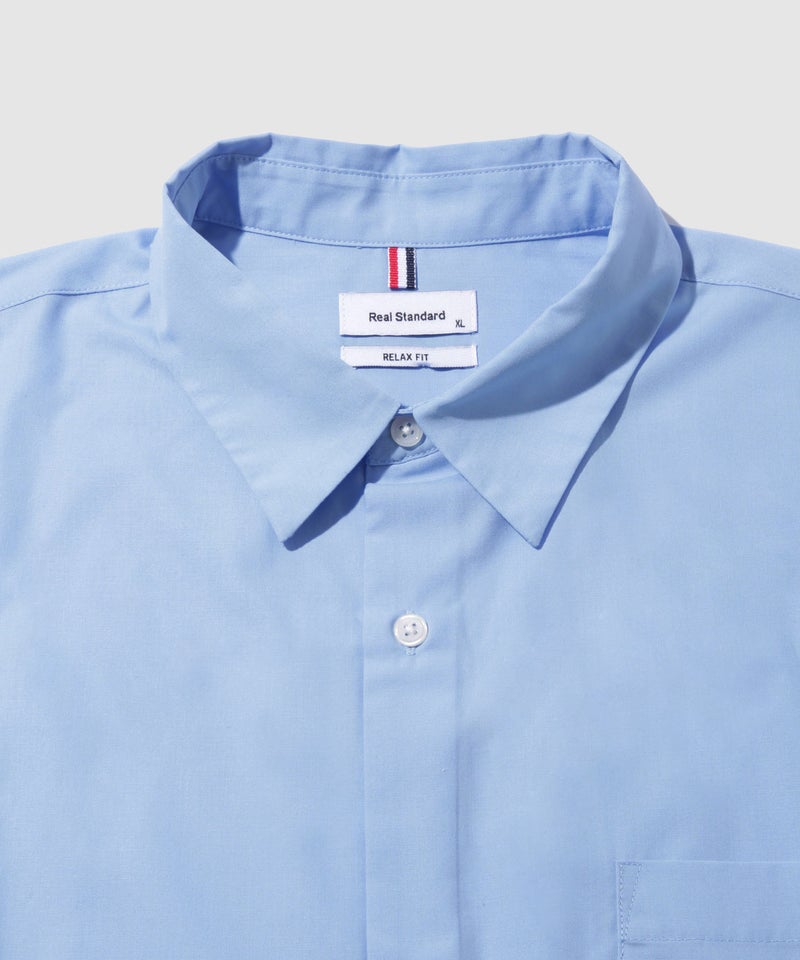 Real Standard ブロード長袖レギュラーシャツ メンズ商品画像-6