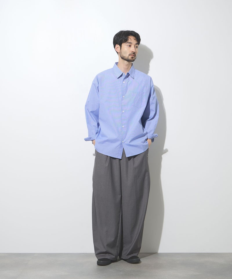 Real Standard ブロード長袖レギュラーシャツ メンズ商品画像-18