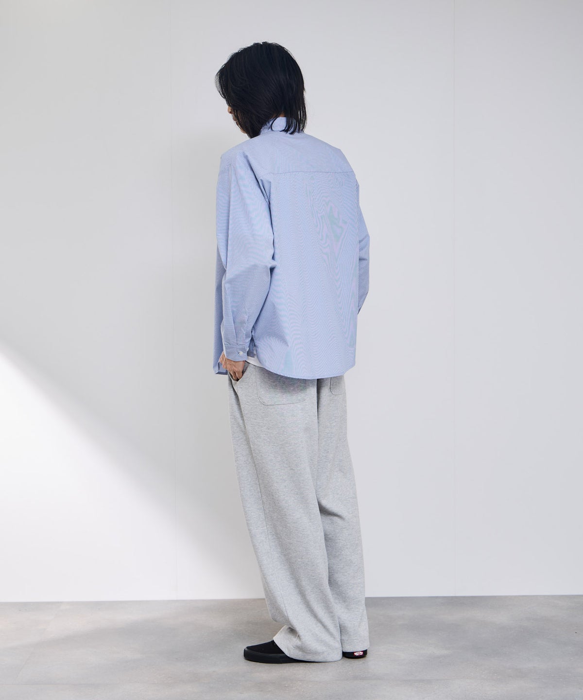 Real Standard ブロード長袖レギュラーシャツ メンズ