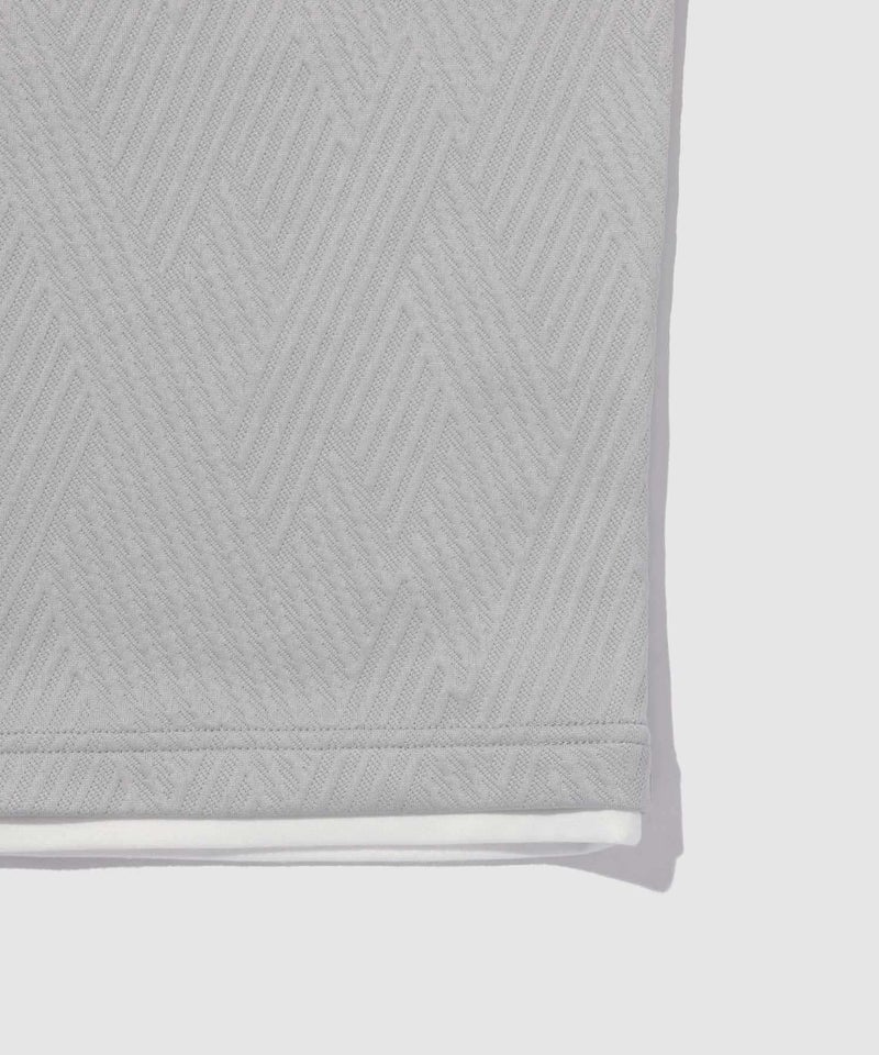 URBAN COLLECTION  膨れジャガード フェイククルーネック長袖Tシャツ メンズ商品画像-25