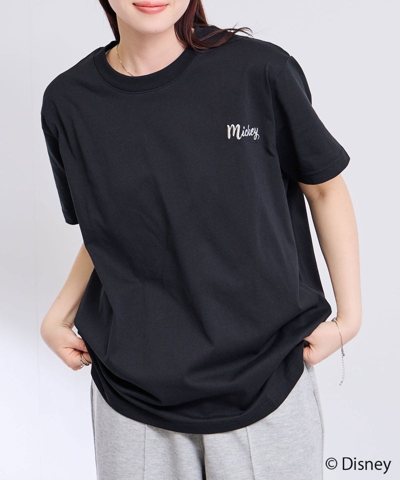 Disney / ラメエンボスTシャツ メンズ メール便 対応商品商品画像-3