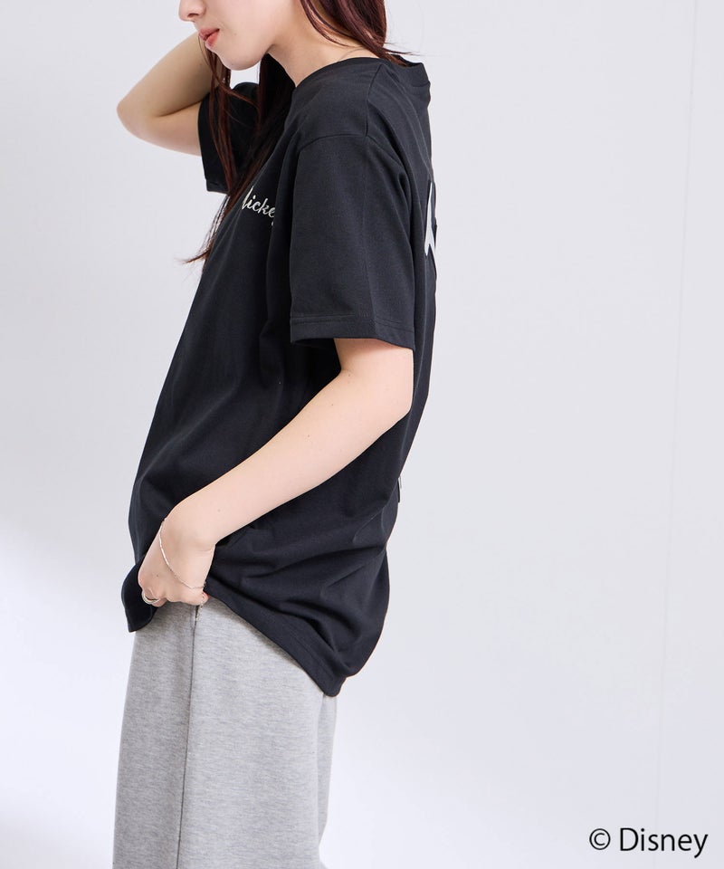 Disney / ラメエンボスTシャツ メンズ メール便 対応商品商品画像-4