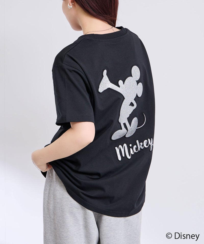 Disney / ラメエンボスTシャツ メンズ メール便 対応商品商品画像-5