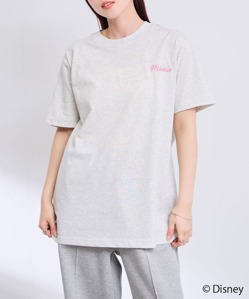 Disney / ラメエンボスTシャツ メンズ メール便 対応商品商品画像-9