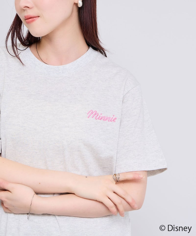 Disney / ラメエンボスTシャツ メンズ メール便 対応商品商品画像-14