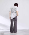 キャラクター線画バックデザイン半袖Tシャツ メンズ メール便 対応商品商品サムネイル-8