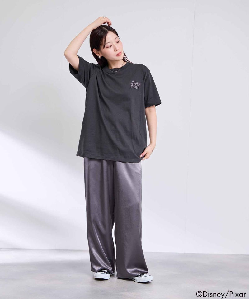 キャラクター線画バックデザイン半袖Tシャツ メンズ メール便 対応商品商品画像-18