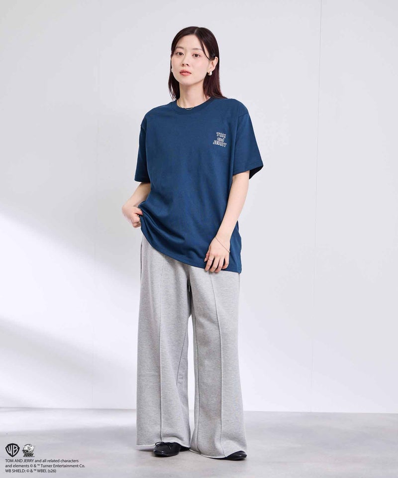 キャラクター線画バックデザイン半袖Tシャツ メンズ メール便 対応商品商品画像-23