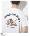Tom and Jerry サガラ刺繍Tシャツ メンズ メール便 対応商品商品サムネイル-9