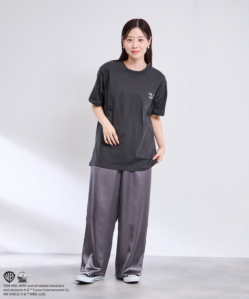 Tom and Jerry サガラ刺繍Tシャツ メンズ メール便 対応商品商品画像-11