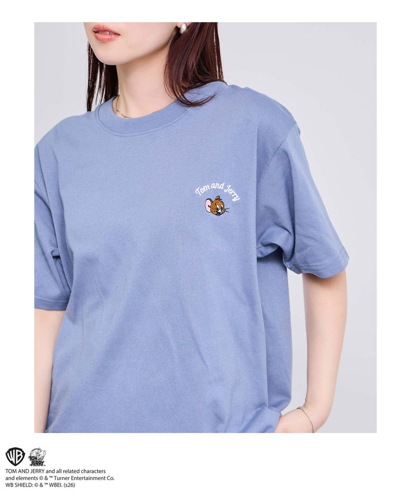 Tom and Jerry サガラ刺繍Tシャツ メンズ メール便 対応商品商品画像-15