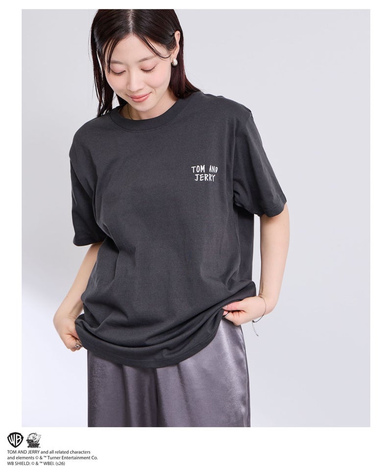 Tom and Jerry サガラ刺繍Tシャツ メンズ メール便 対応商品商品画像-15