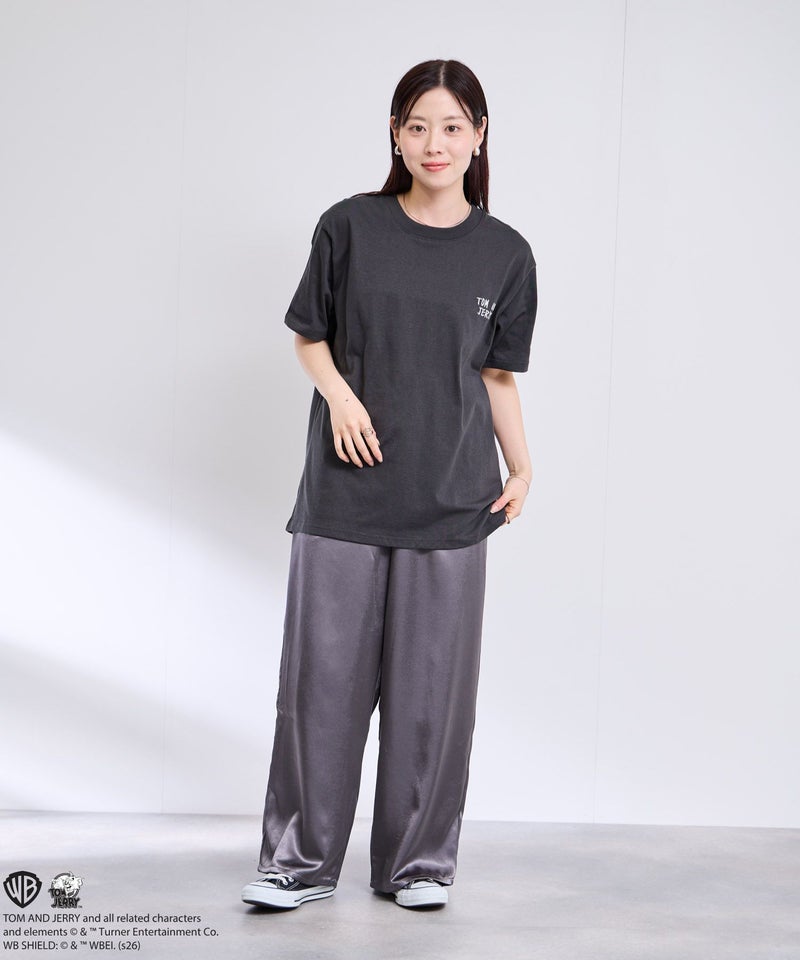 Tom and Jerry サガラ刺繍Tシャツ メンズ メール便 対応商品商品画像-17