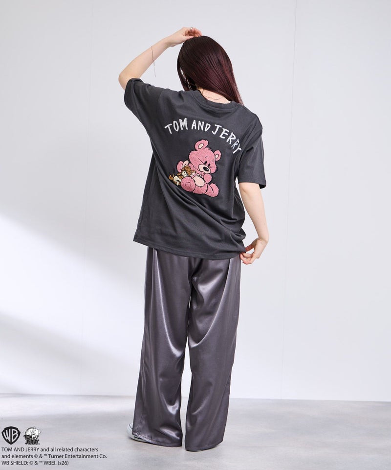 Tom and Jerry サガラ刺繍Tシャツ メンズ メール便 対応商品商品画像-18