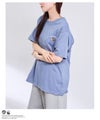 Tom and Jerry サガラ刺繍Tシャツ メンズ メール便 対応商品商品サムネイル-20