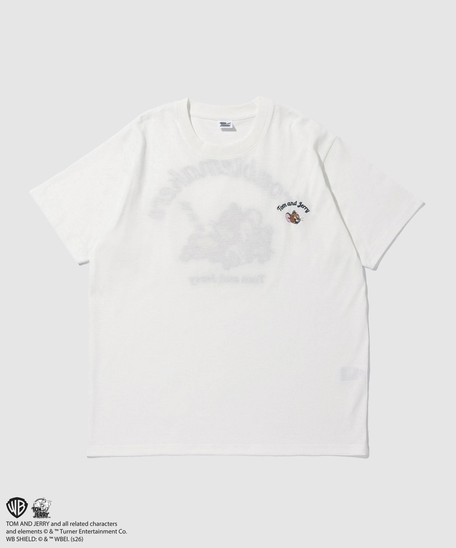 Tom and Jerry サガラ刺繍Tシャツ メンズ