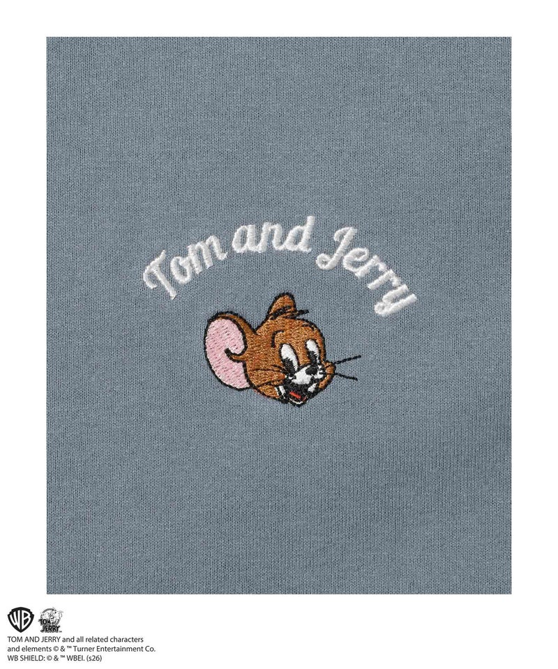 Tom and Jerry サガラ刺繍Tシャツ メンズ メール便 対応商品商品画像-30