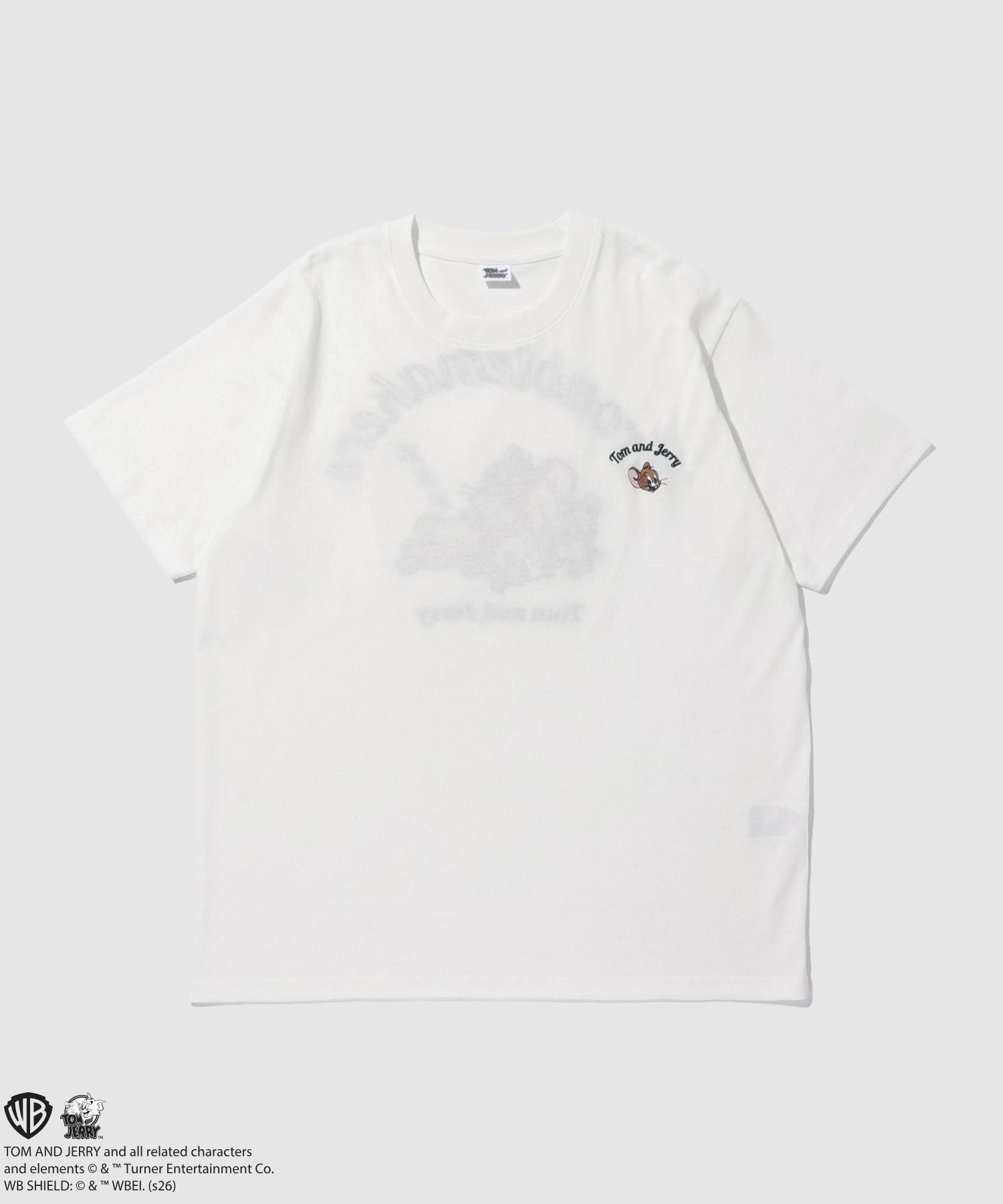 Tom and Jerry サガラ刺繍Tシャツ メンズ