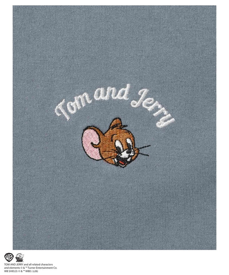 Tom and Jerry サガラ刺繍Tシャツ メンズ メール便 対応商品商品画像-38
