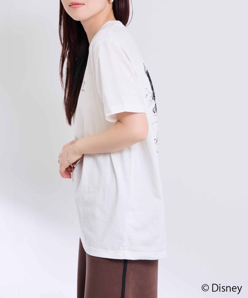 キャラクター線画プリントTシャツ メンズ メール便 対応商品商品画像-10