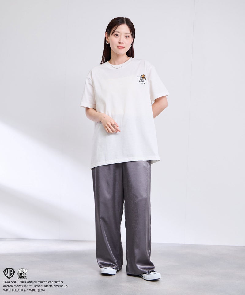 Tom and Jerry ラインストーンTシャツ メンズ メール便 対応商品商品画像-9