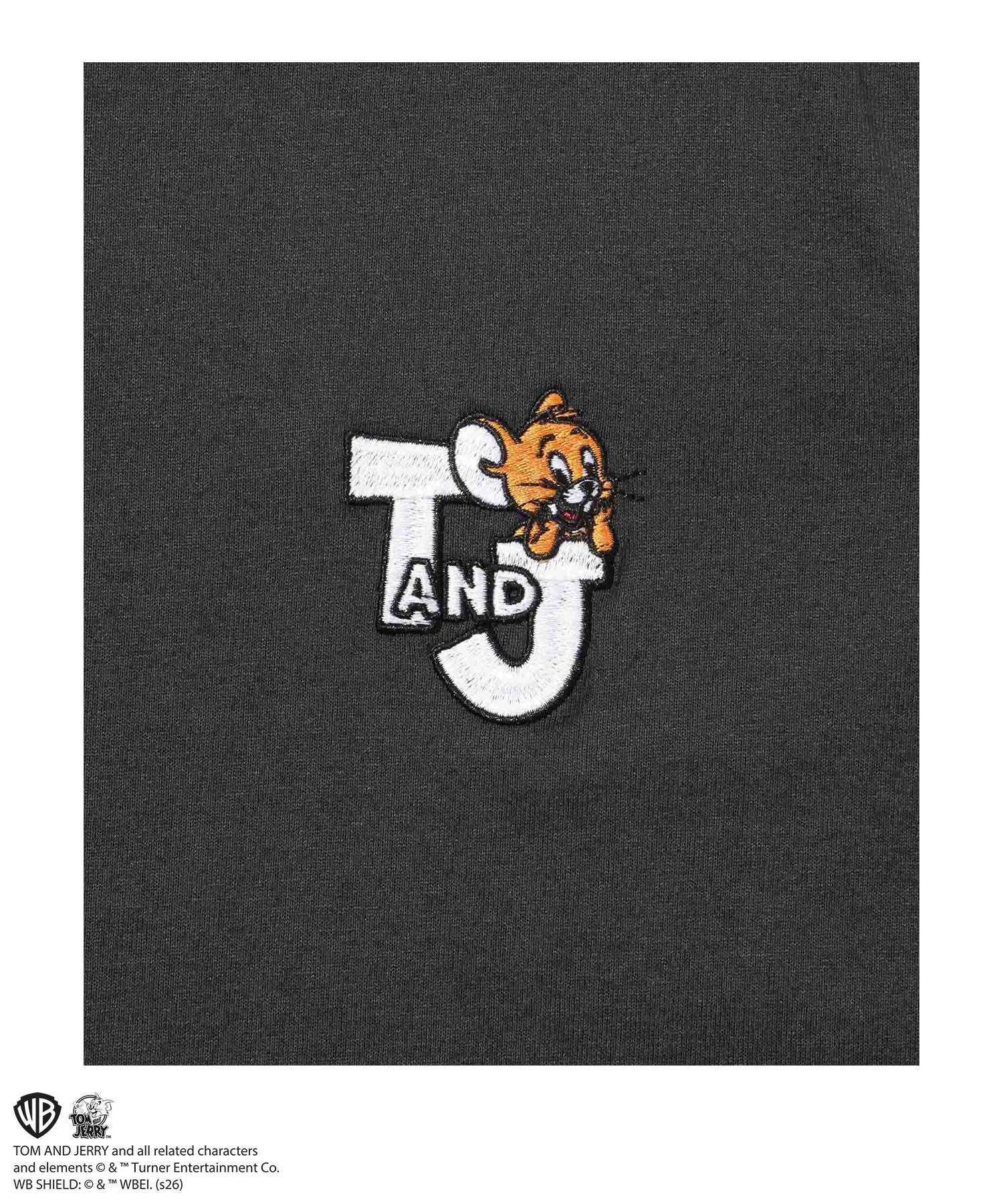 Tom and Jerry ラインストーンTシャツ メンズ