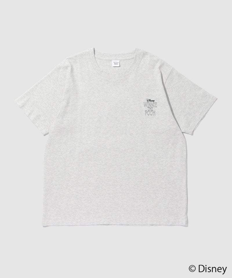 Disney 『くまのプーさん』 / サガラ刺繍ビッグシルエット半袖Tシャツ メンズ メール便 対応商品商品画像-14