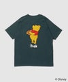 Disney 『くまのプーさん』 / サガラ刺繍ビッグシルエット半袖Tシャツ メンズ メール便 対応商品商品サムネイル-15