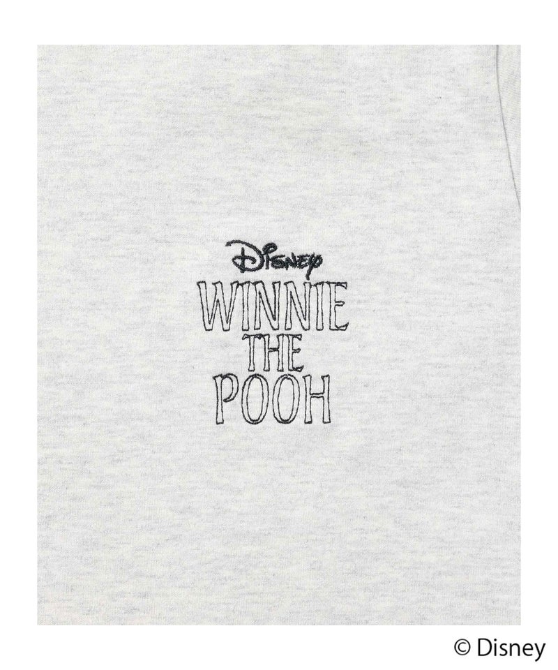 Disney 『くまのプーさん』 / サガラ刺繍ビッグシルエット半袖Tシャツ メンズ メール便 対応商品商品画像-19