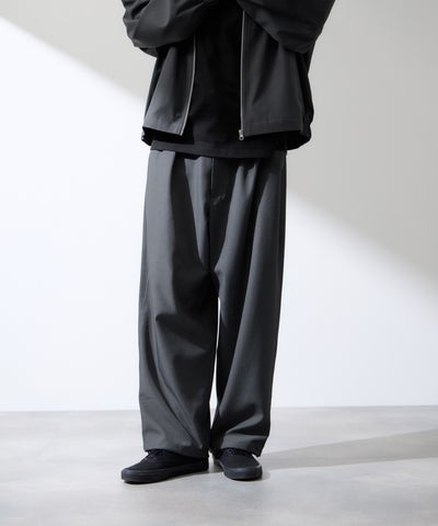 URBAN COLLECTION ポリトロ ワイドパンツ メンズ