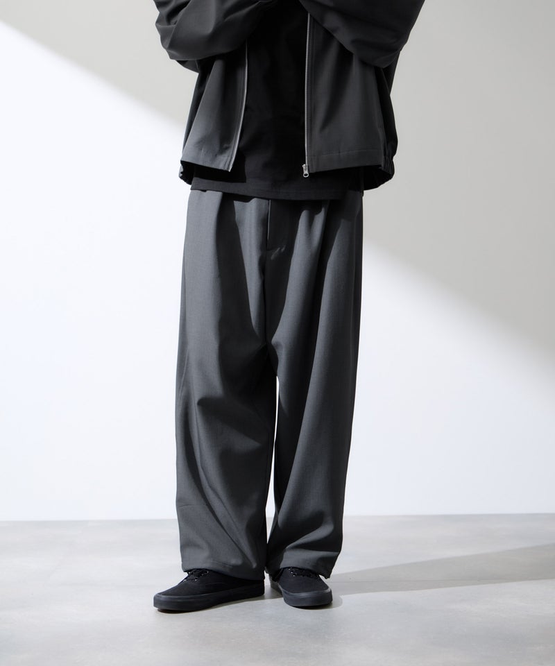 URBAN COLLECTION ポリトロ ワイドパンツ メンズ商品画像-1