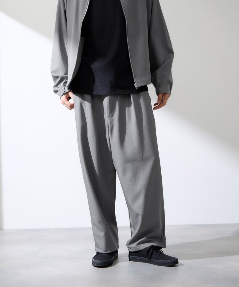 URBAN COLLECTION ポリトロ ワイドパンツ メンズ商品画像-2