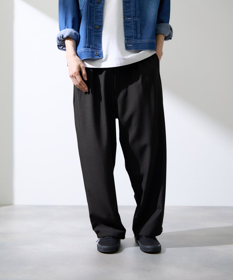 URBAN COLLECTION ポリトロ ワイドパンツ メンズ商品画像-13