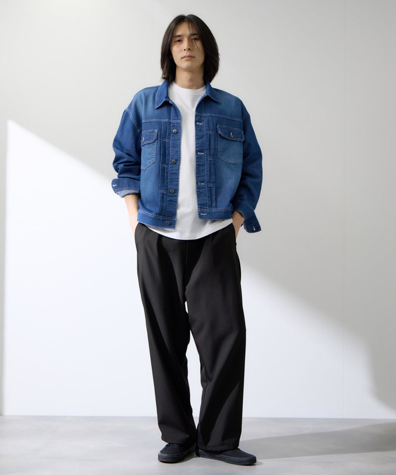 URBAN COLLECTION  ポリトロ ワイドパンツ メンズ商品画像-15