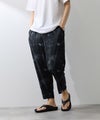 [期間限定価格]NAVY  SARARI レーヨンアンクルパンツ メンズ商品サムネイル-1