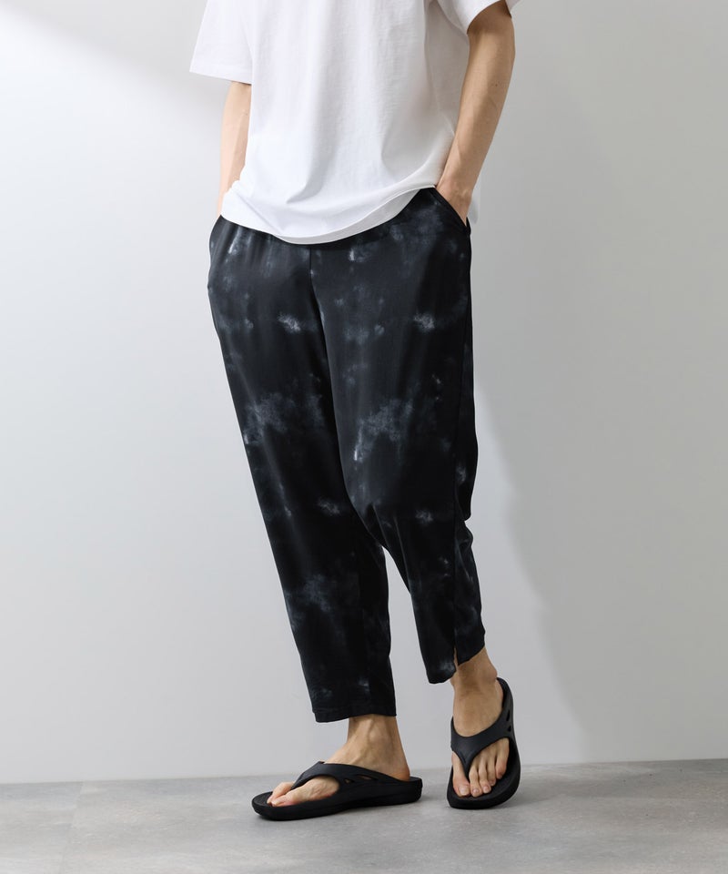 NAVY SARARI レーヨンアンクルパンツ メンズ商品画像-1