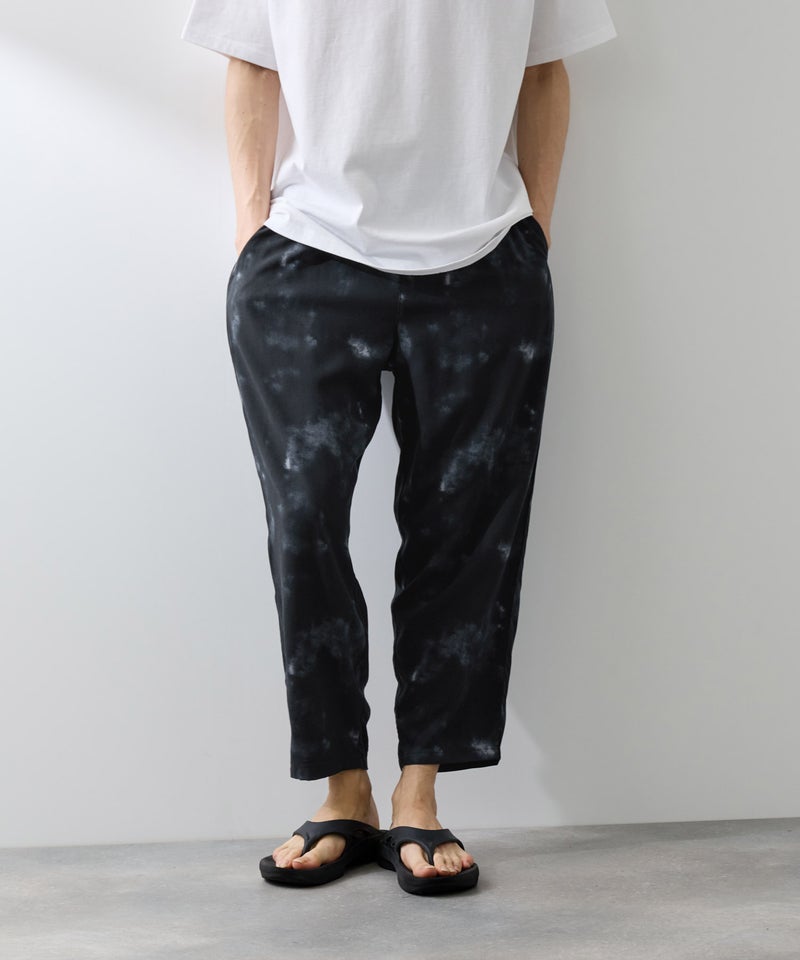 [期間限定価格]NAVY  SARARI レーヨンアンクルパンツ メンズ商品画像-6