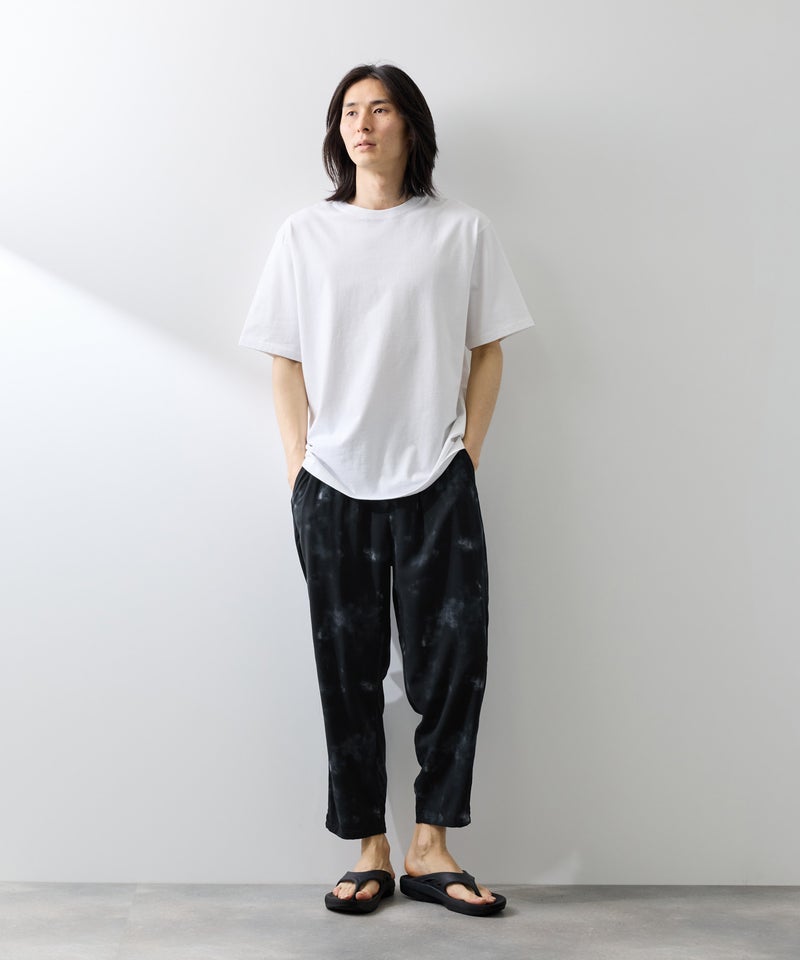 [期間限定価格]NAVY  SARARI レーヨンアンクルパンツ メンズ商品画像-7