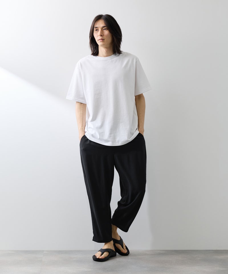 [期間限定価格]NAVY  SARARI レーヨンアンクルパンツ メンズ商品画像-12