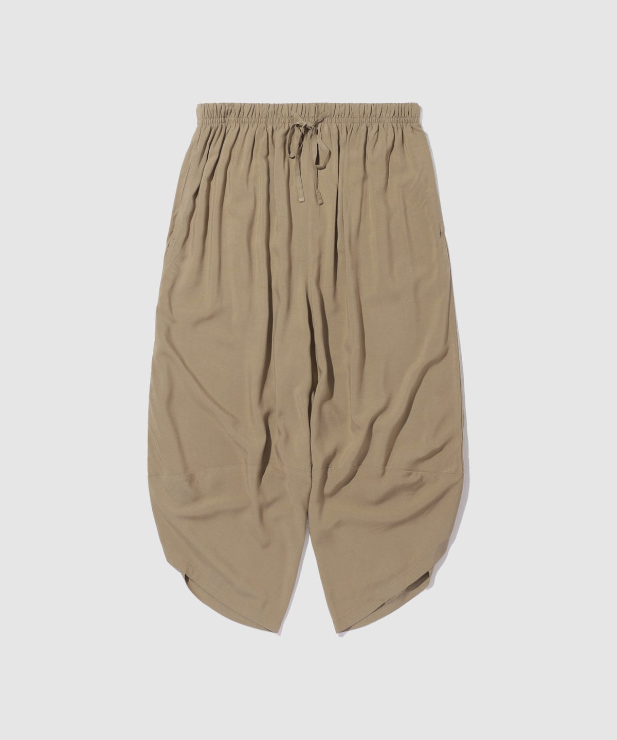 NAVY SARARI レーヨンバルーンパンツ 無地 メンズ