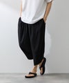 [期間限定価格]NAVY  SARARI レーヨンバルーンパンツ 無地 メンズ商品サムネイル-7