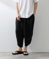 [期間限定価格]NAVY  SARARI レーヨンバルーンパンツ 無地 メンズ商品サムネイル-8
